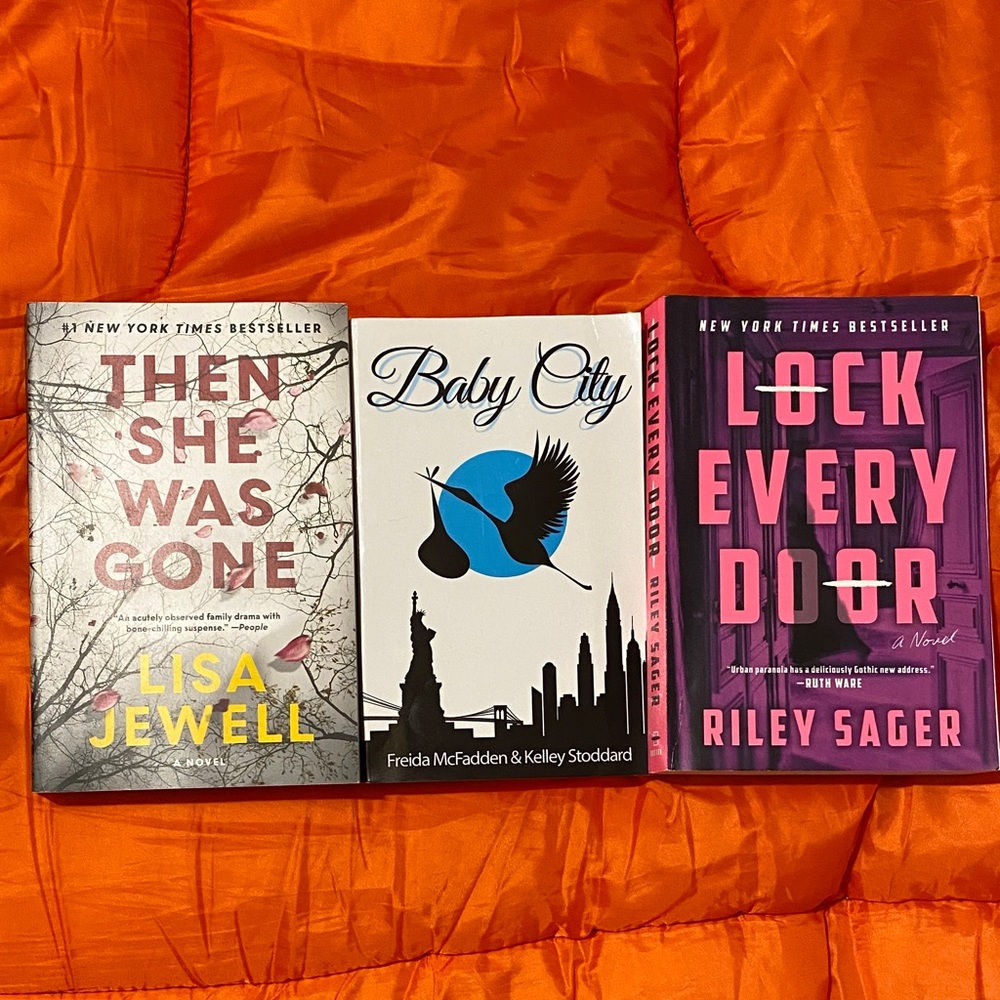 Bestseller Novels Trio Set